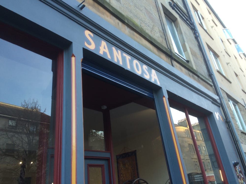 Santosa is a great yoga place, cafe and shop