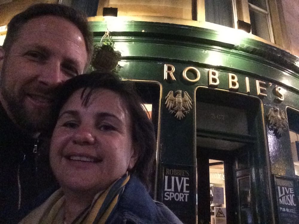 Mum and Dad go to a Scottish pub!